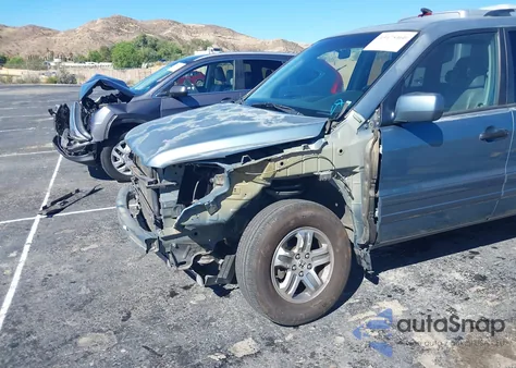 2005 Honda Pilot Ex-L from USA, damaged, VIN 2HKYF18595H511692